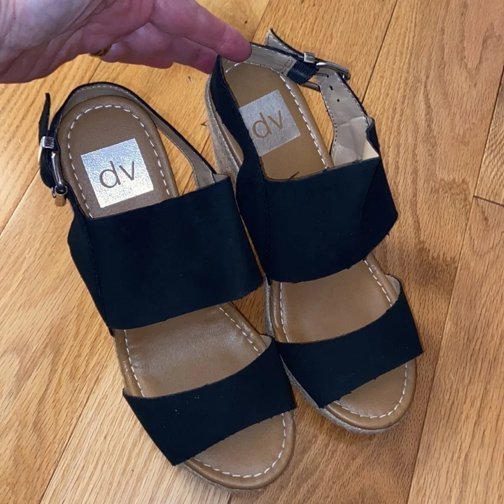 DV Dolce Vita espadrille wedges, size 7.5, good used condition